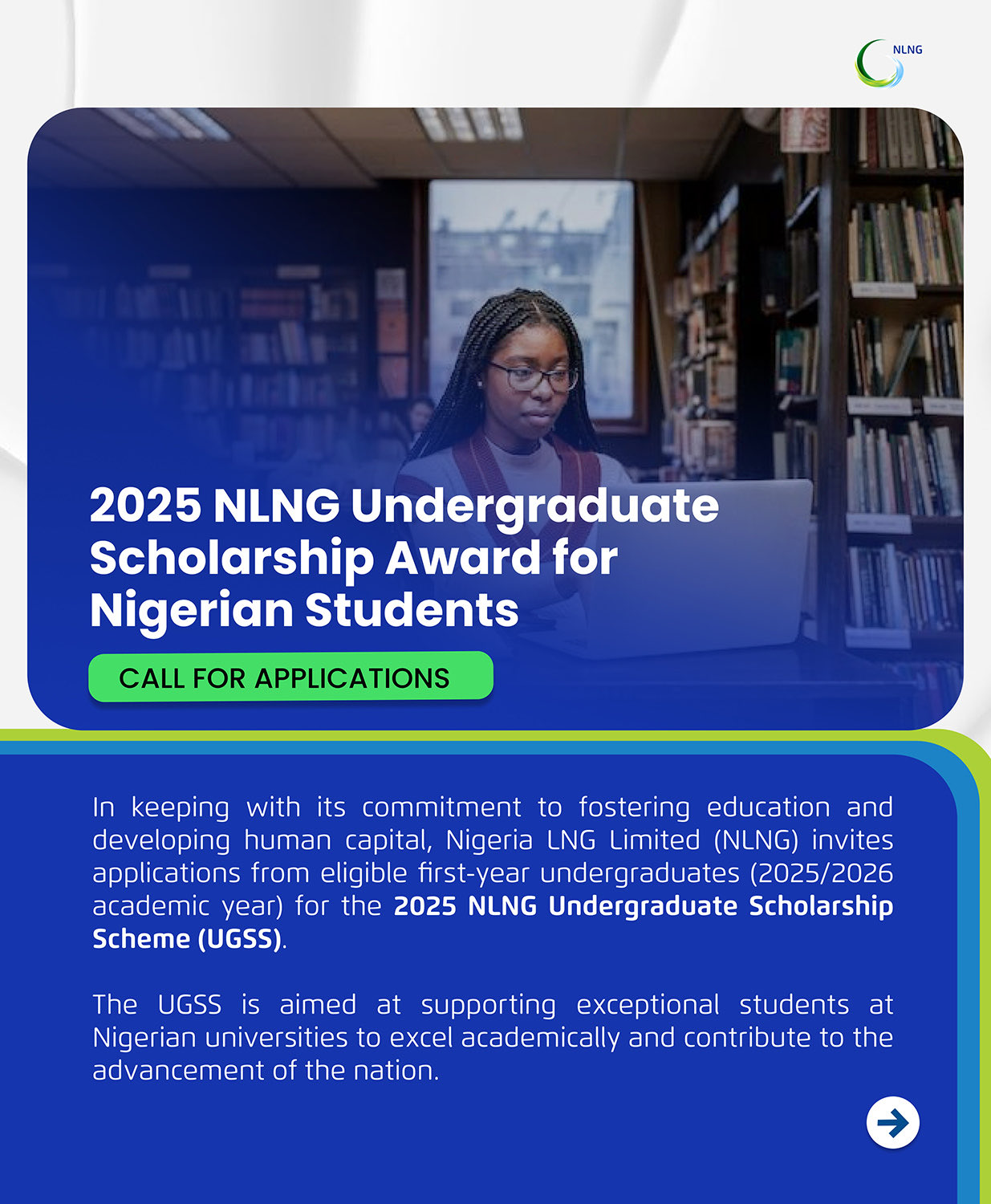 NLNG Undergraduate Scholarship